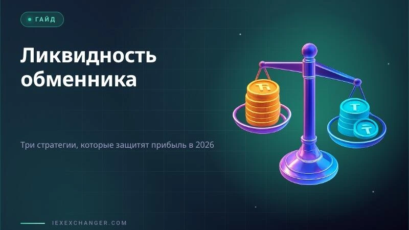 Ликвидность в обменнике: три стратегии, которые защитят прибыль