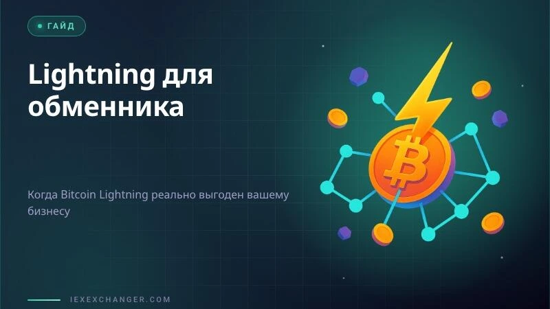 Lightning Network для обменника: когда подключать, а когда подождать