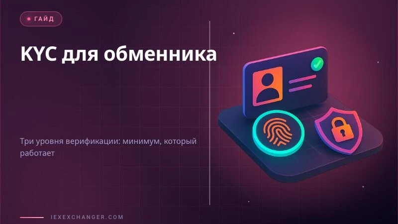 KYC for a Crypto Exchanger: What You Actually Need in 2026