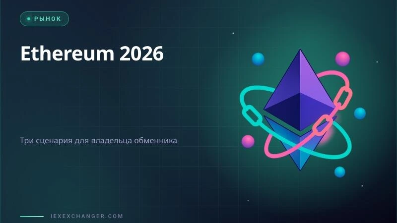 Ethereum во втором полугодии 2026: три сценария для обменника