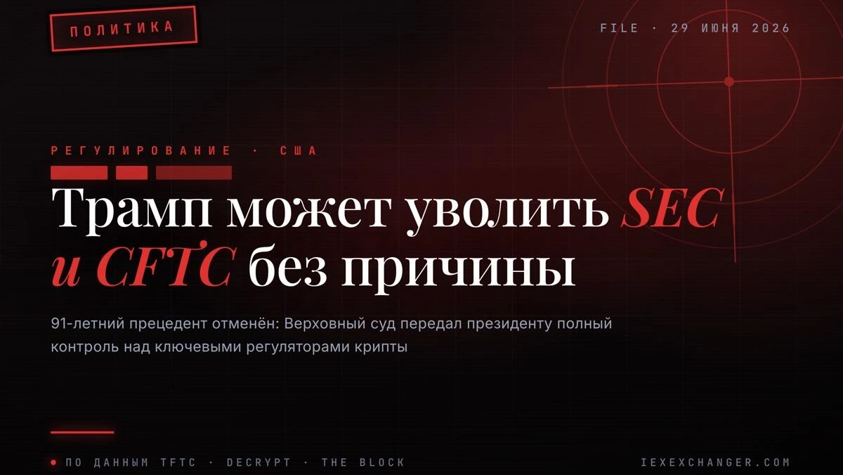 Верховный суд дал Трампу власть уволить главу SEC и CFTC в любой момент