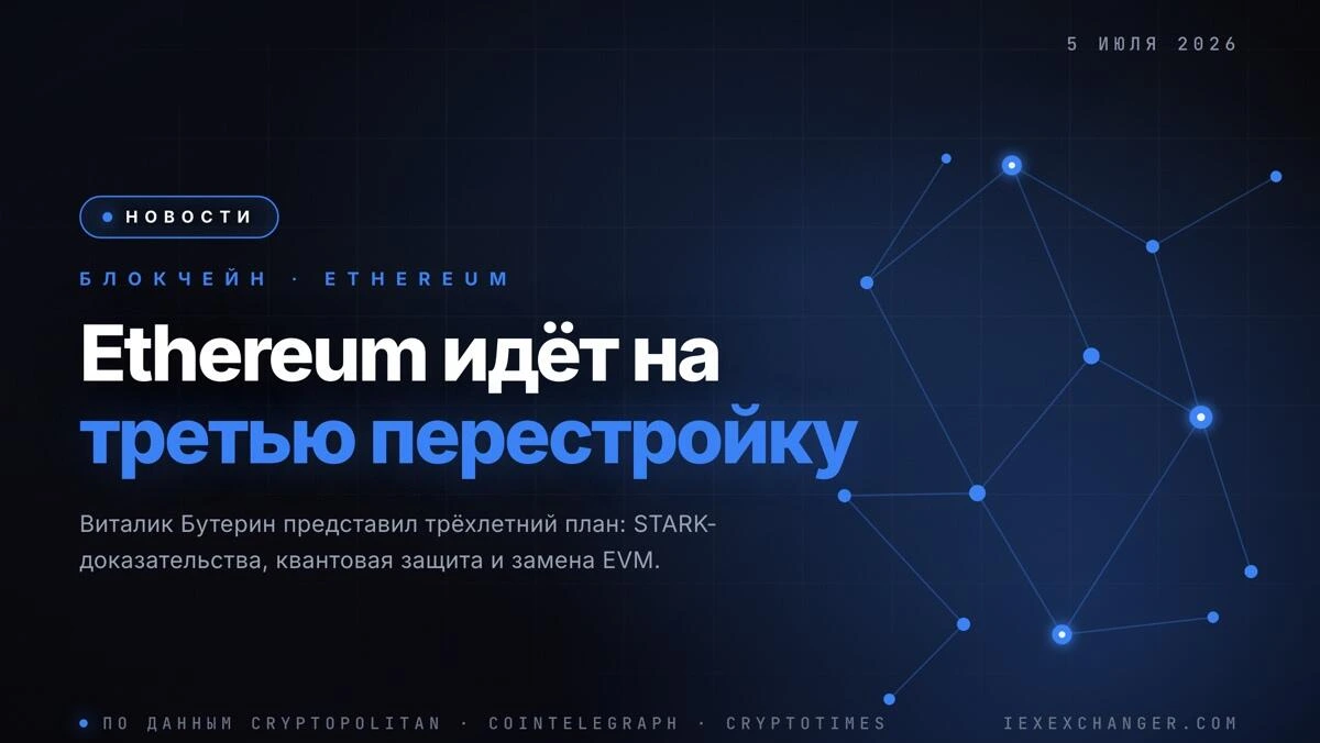 Vitalik Lays Out Lean Ethereum: Quantum Safety, STARKs, and a New VM