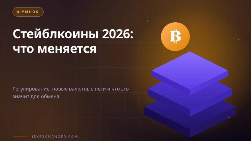 Stablecoins 2026: What's Changing for Users and Exchangers