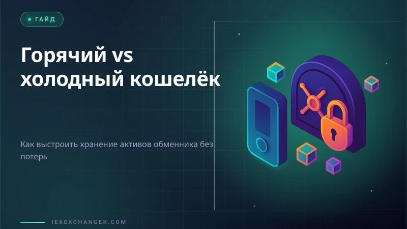 Hot and Cold Wallet for Crypto Exchangers: How to Structure Your Storage