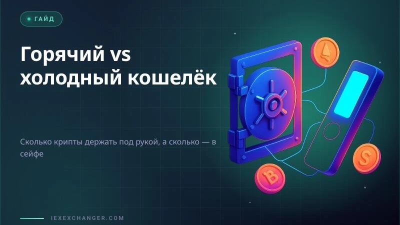 Hot und Cold Wallet für Krypto-Exchanger: wie viel griffbereit halten