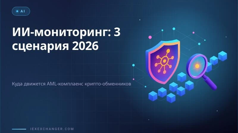 AI Transaction Monitoring for Exchangers: 3 Scenarios for 2026
