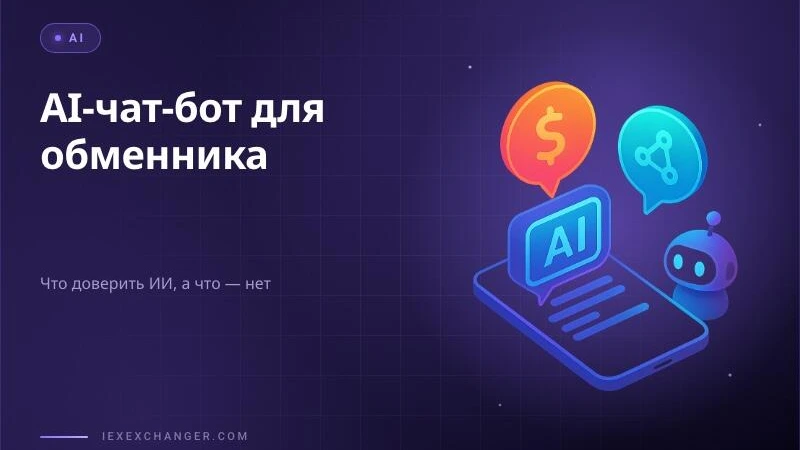 AI Chatbots for Exchangers: What to Automate, What Not To