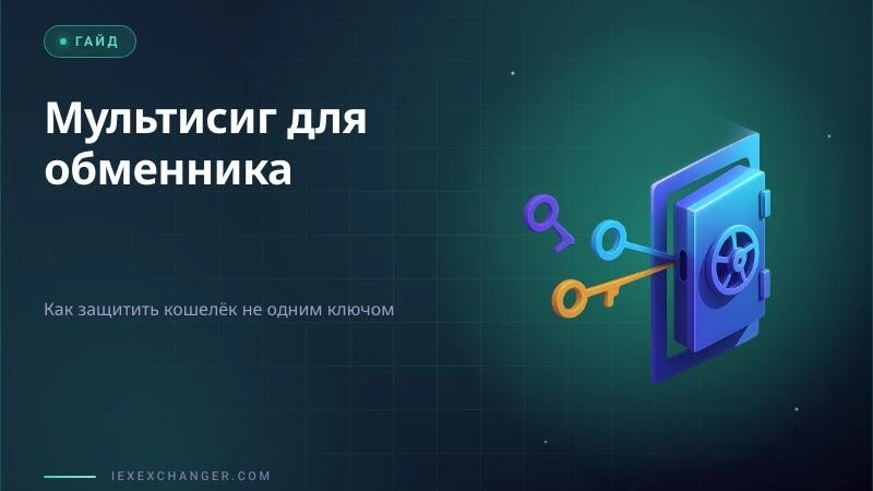 Мультисиг-кошелёк для обменника: зачем нужен не один ключ