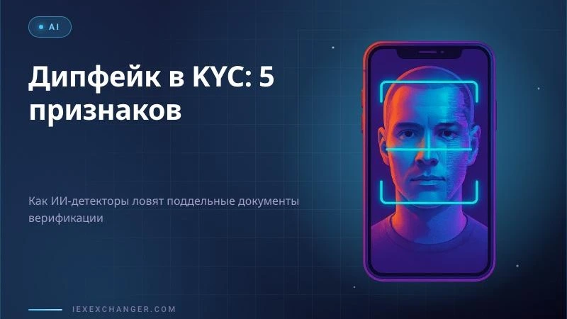 Deepfake KYC Fraud: 5 Signs Your Exchanger Should Catch