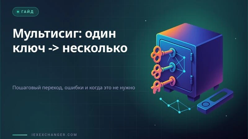 Multisig Wallets in 2026: How to Move From One Key to Several