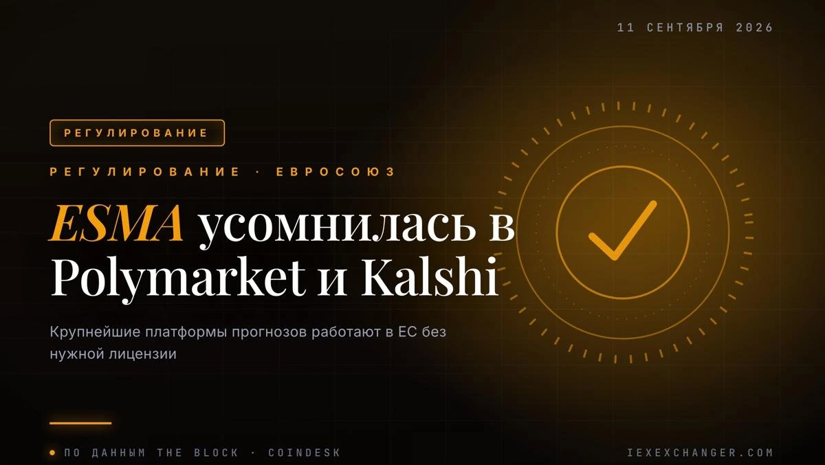 ЕС засомневался в законности Polymarket и Kalshi