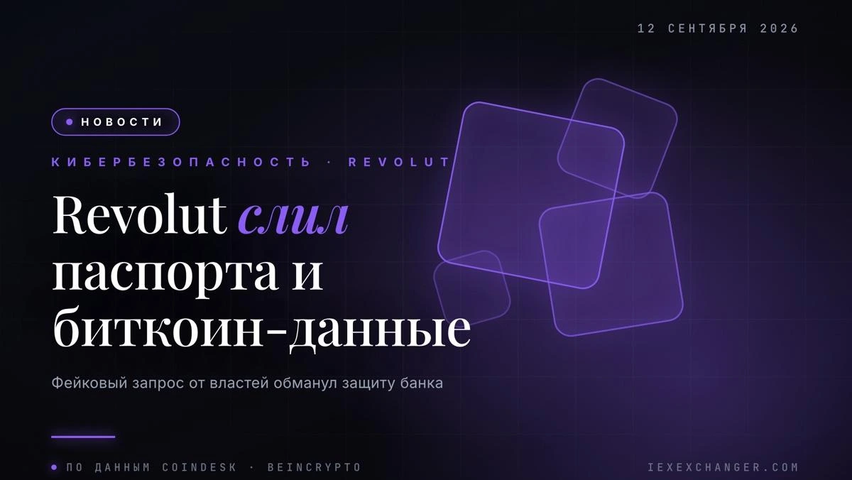 Revolut разослал паспорта и биткоин-данные клиентов по фальшивому запросу