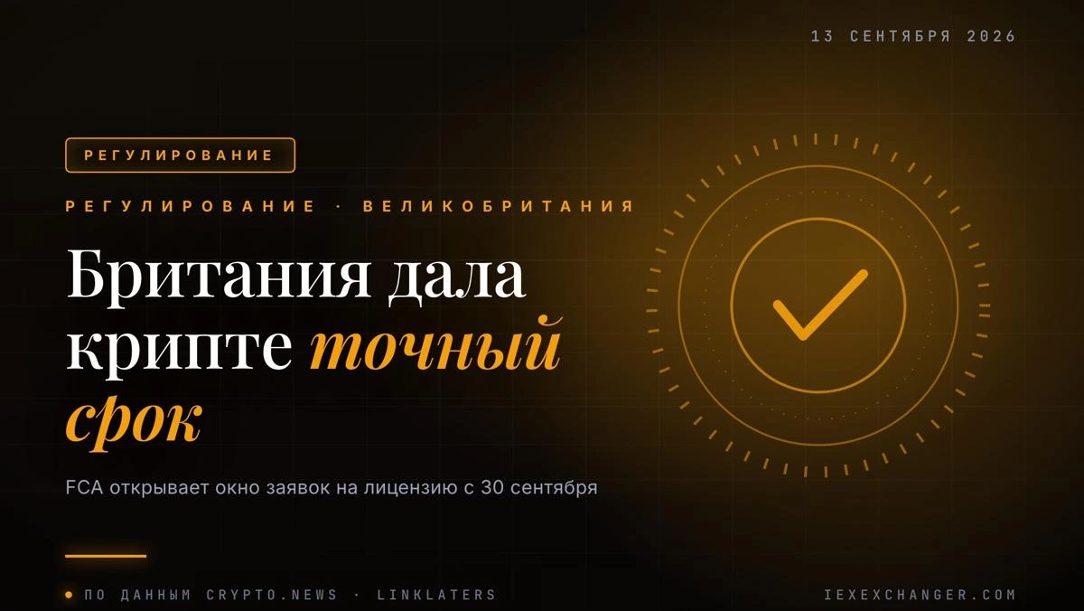Британские крипто-биржи получили точный дедлайн от FCA