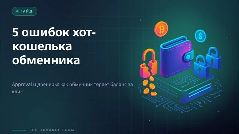 5 Hot Wallet Mistakes That Drain an Exchanger's Balance