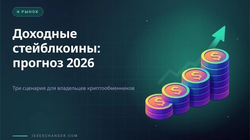 Yield-Bearing Stablecoins in 2026: Three Scenarios for Exchangers