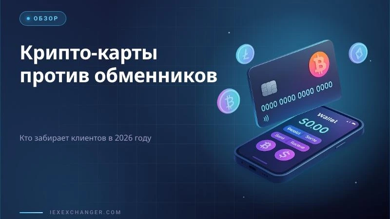 Crypto Debit Cards in 2026: Threat to Exchangers or New Opportunity?