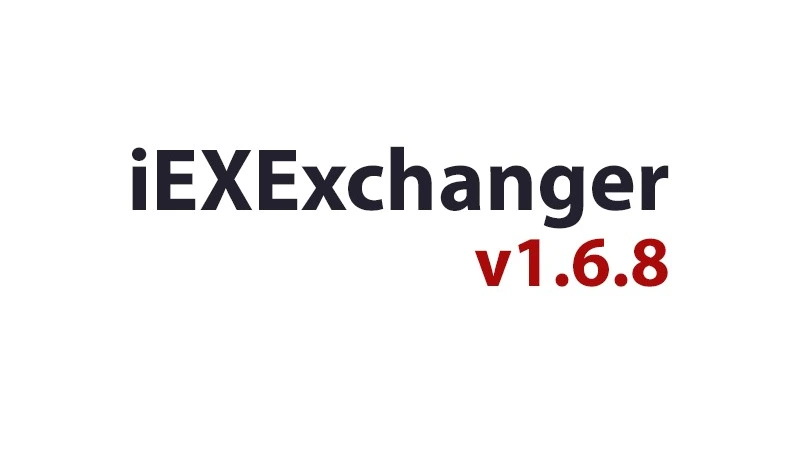 Обновление iEXExchanger v1.6.8