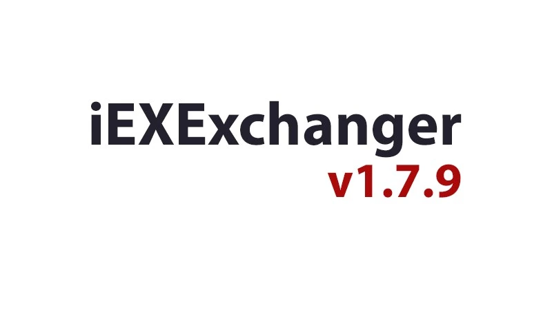 Обновление iEXExchanger v1.7.9